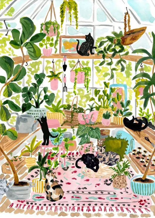 Botanical Cats