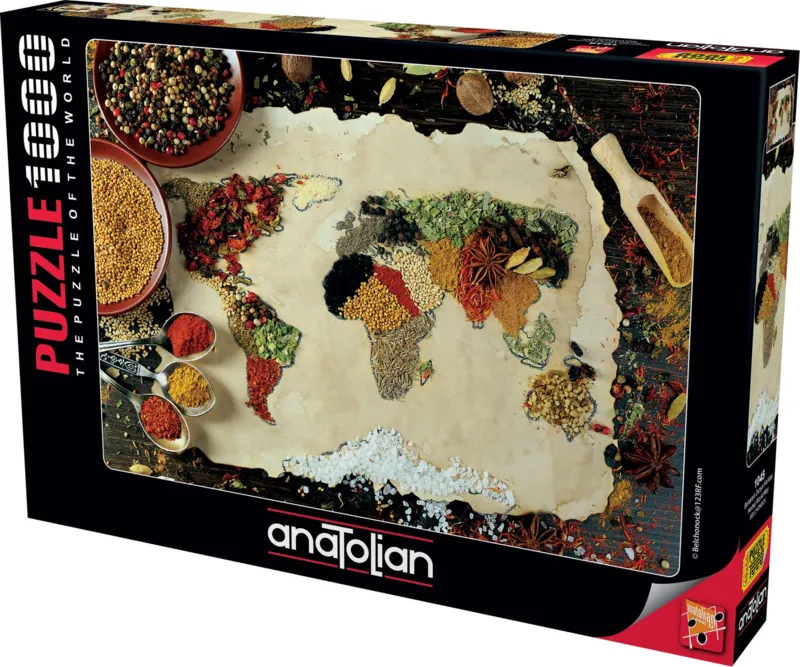 Herbal World Map