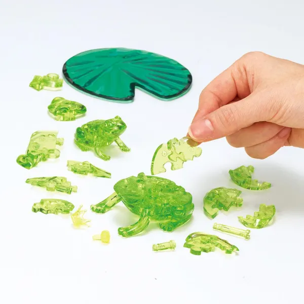 3D Puzzle - Crystal Puzzle - Froschpaar