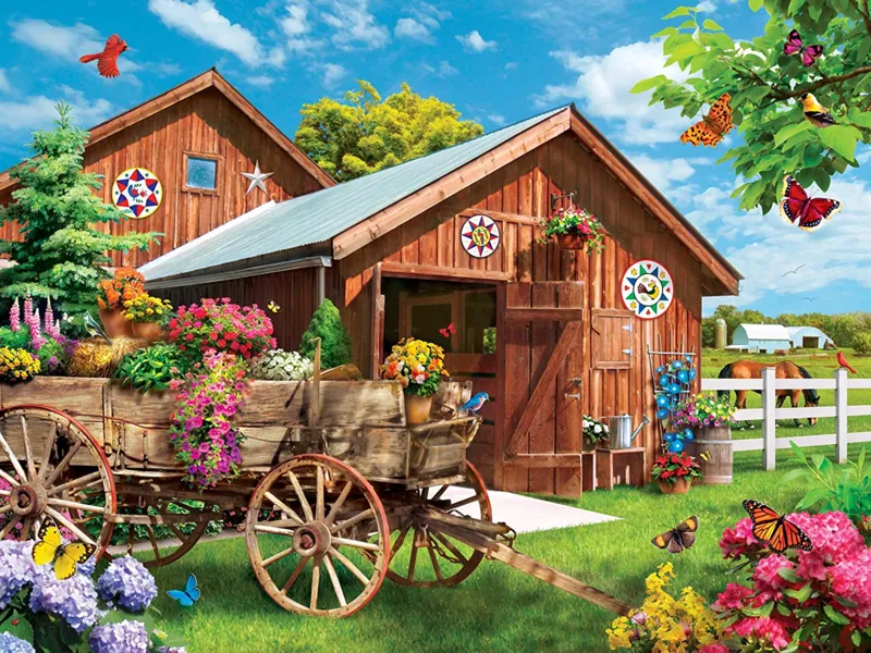 Lazy Days - Flying to Flower Farm