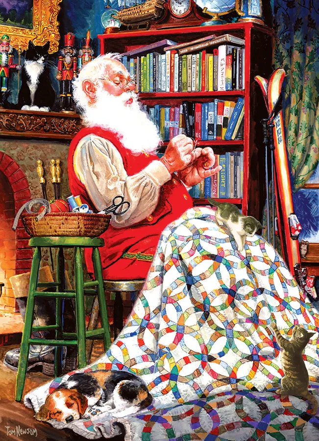 Der Quilt vom Weihnachtsmann