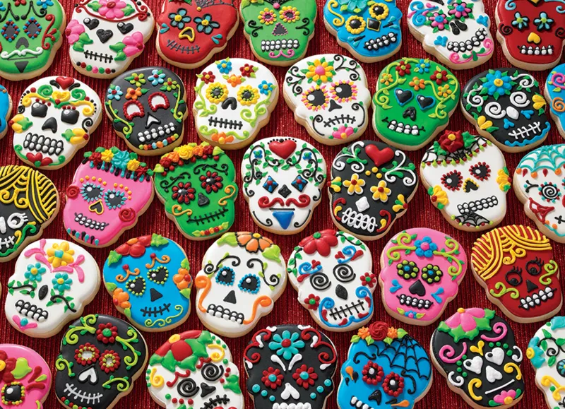 Sugar Skull Kekse - Random Cut