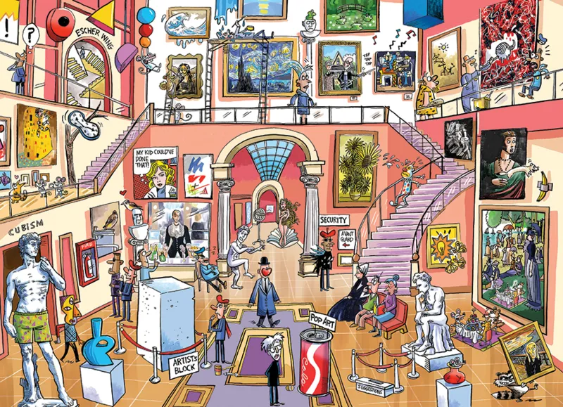 DoodleTown - Museum Mischief