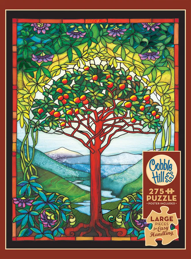 Stained Glass - Lebensbaum