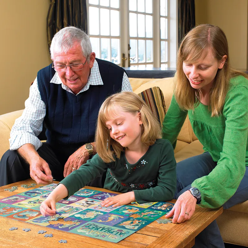 Tierisches Alphabet - Family Pieces