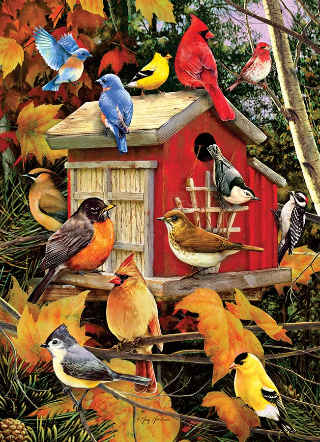 XXL Teile - Fall Birdhouse
