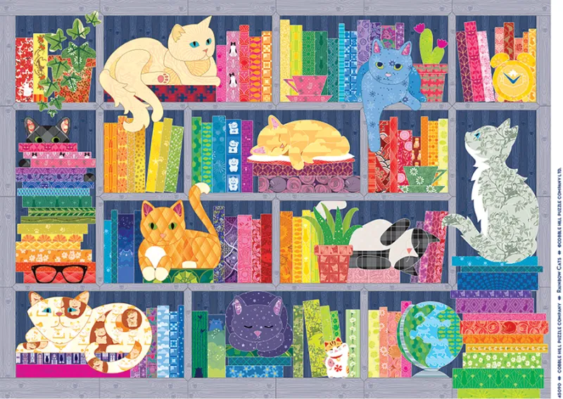 Regenbogen-Katzen
