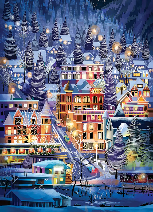 Ski-Stadt