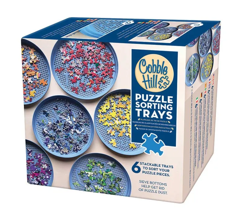 6 Puzzle-Sortierschalen