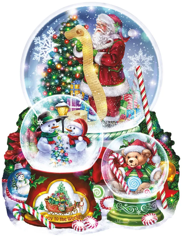 Randy Wollenmann - 3 Snow Globes