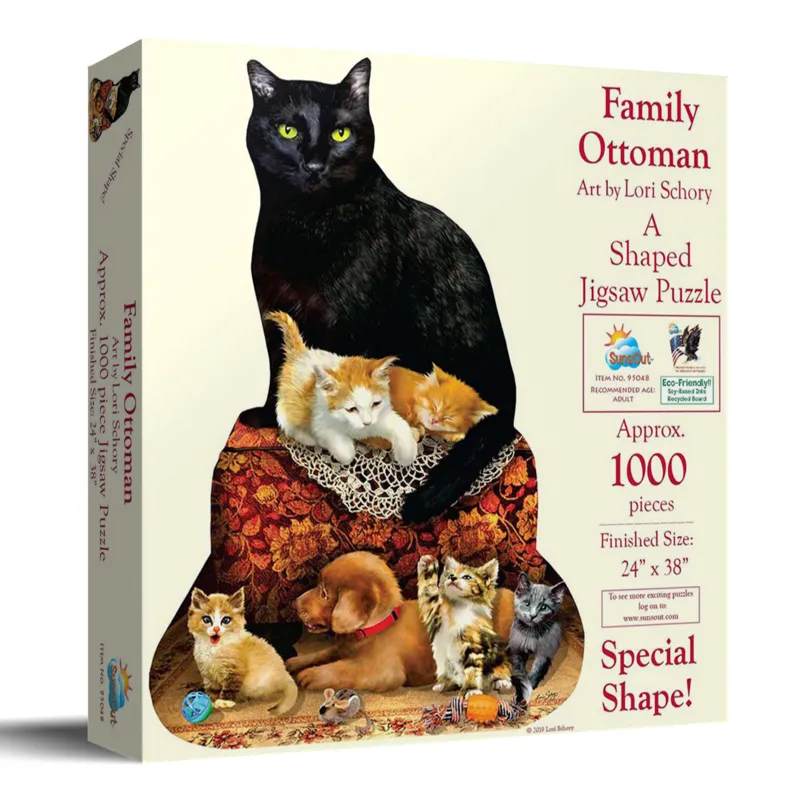 Lori Schory - Family Ottoman