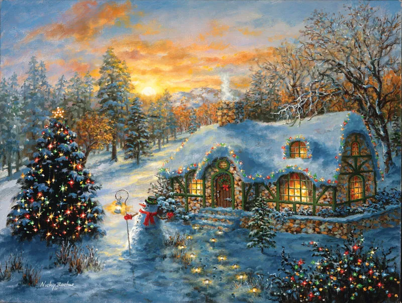 XXL Teile - Christmas Cottage