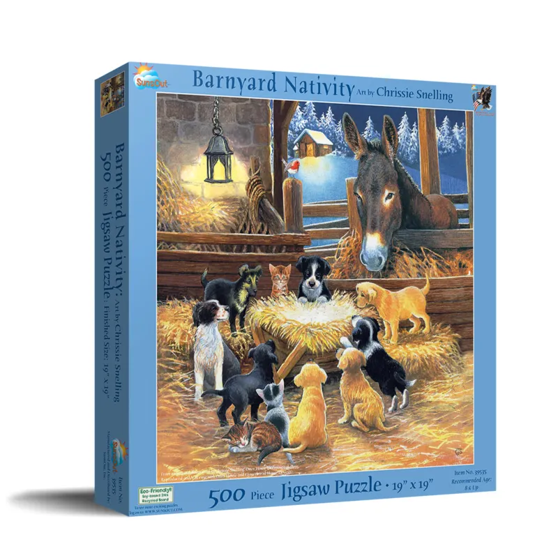 XXL Teile - Barnyard Nativity