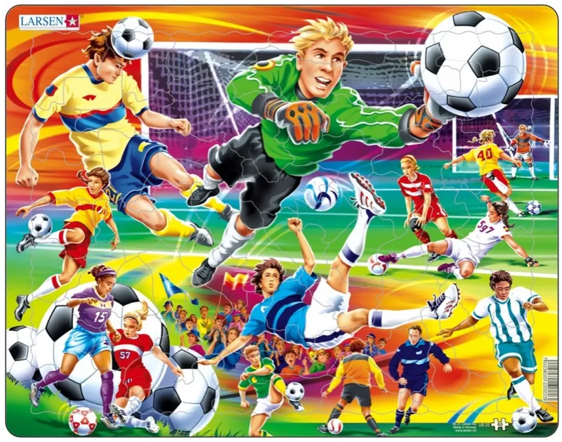 Rahmenpuzzle - Fußball