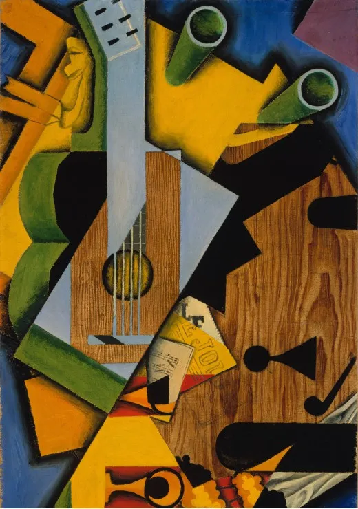 Juan Gris: Still Life with a Guitar, 1913