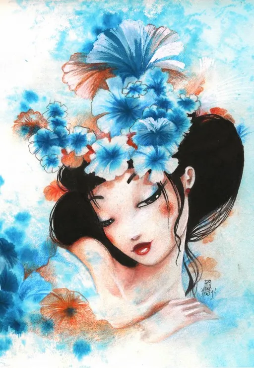 Blue Flowers