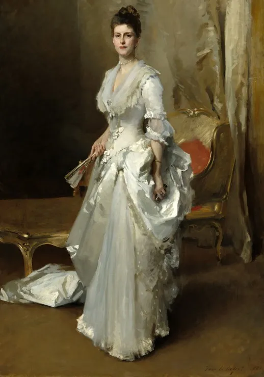 John Singer Sargent: Margaret Stuyvesant Rutherfurd White (Mrs. Henry White), 1883