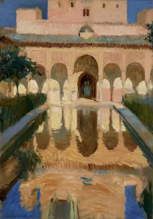 Joaquin Sorolla y Bastida: Hall of the Ambassadors, Alhambra, Granada, 1909