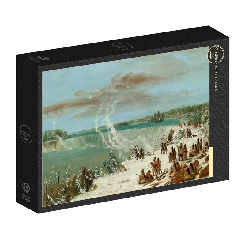 George Catlin: Portage Around the Falls of Niagara at Table Rock, 1847-1848