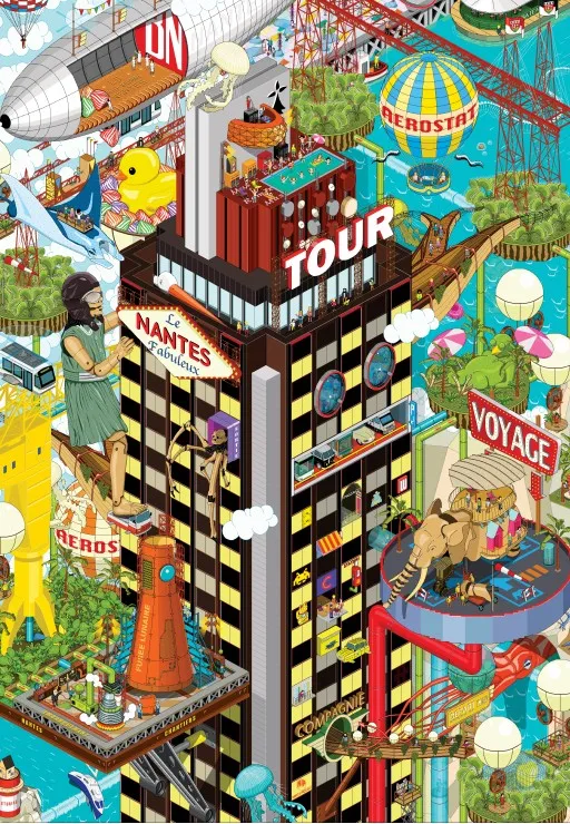 Nantes - Der Turm