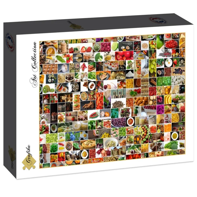 Collage - Küche in Farbe