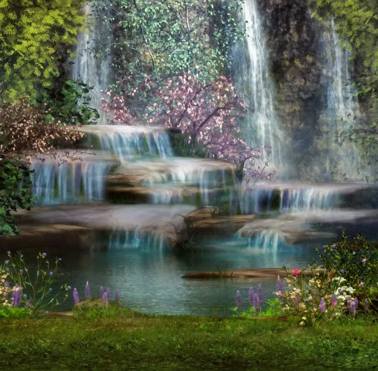 Bezaubernder Wasserfall