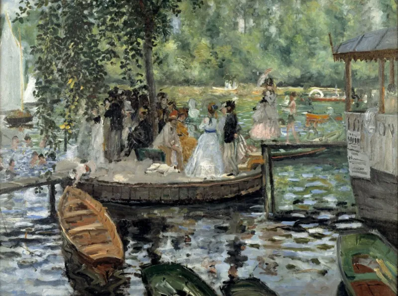 Auguste Renoir: La Grenouillère, 1869