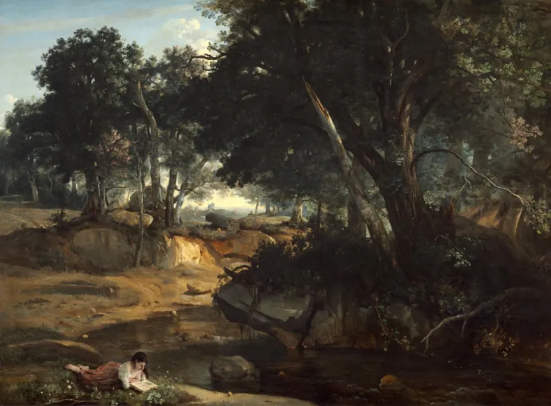 Jean-Baptiste-Camille Corot: Forest of Fontainebleau, 1834