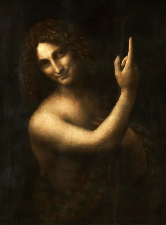 Leonard de Vinci : Saint Jean-Baptiste, 1513