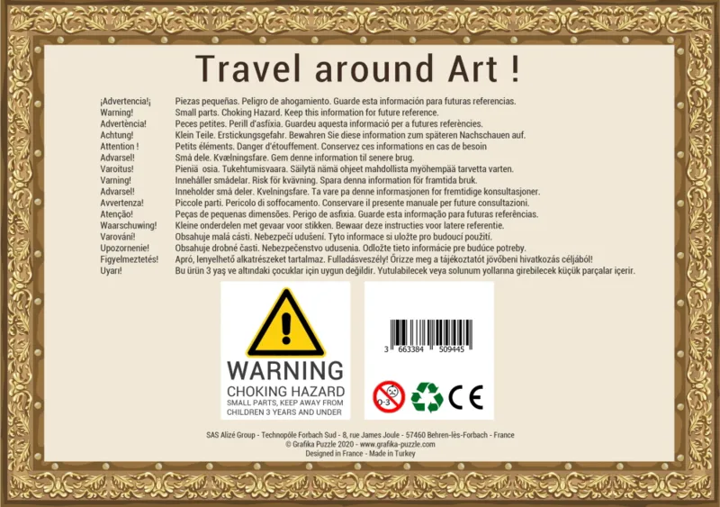 Größtes Puzzle der Welt - Travel around Art!