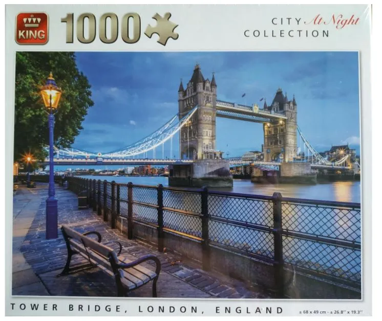 City Collection at Night - Tower Bridge, London, England