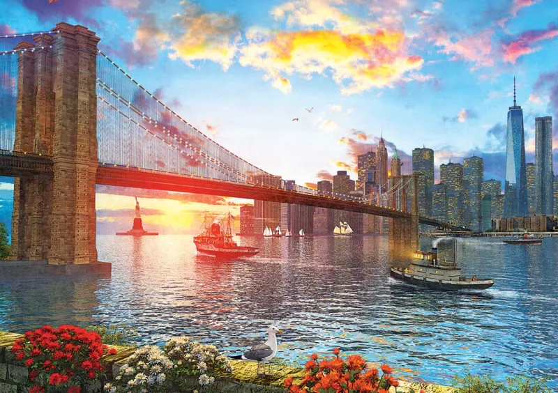 Sonnenuntergang in New York