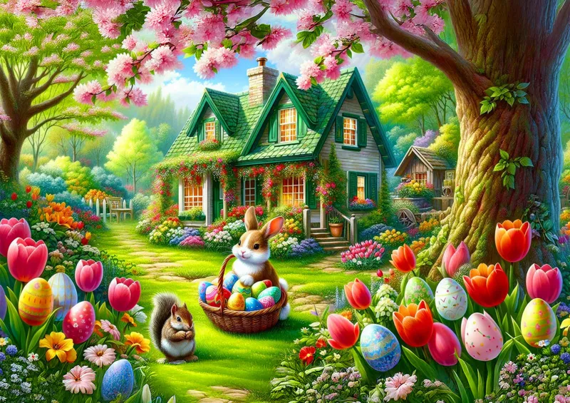 XXL Teile - Ostern in Farbe
