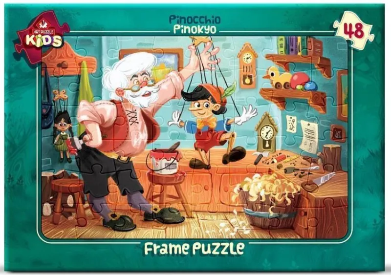 Rahmenpuzzle - Pinocchio