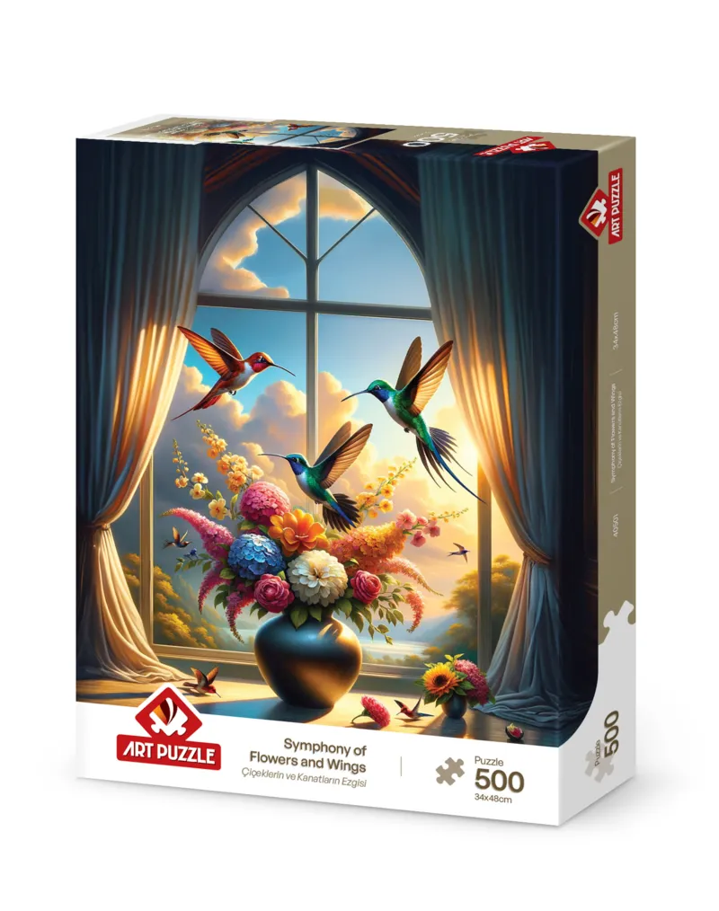 Symphonie aus Blüten und Flügeln