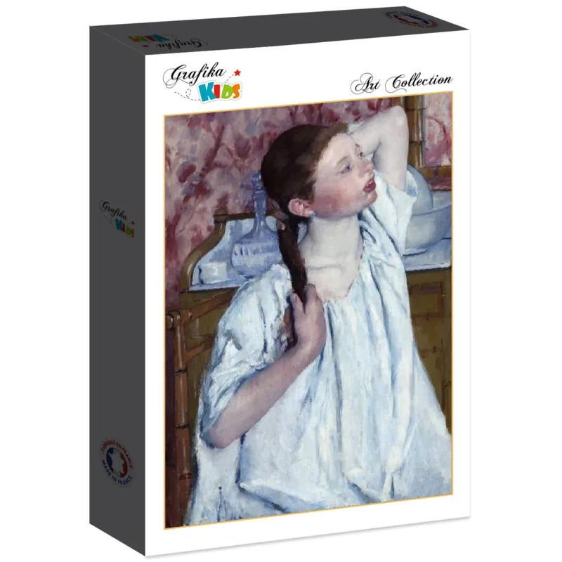 Mary Cassatt: Girl Arranging Her Hair, 1886