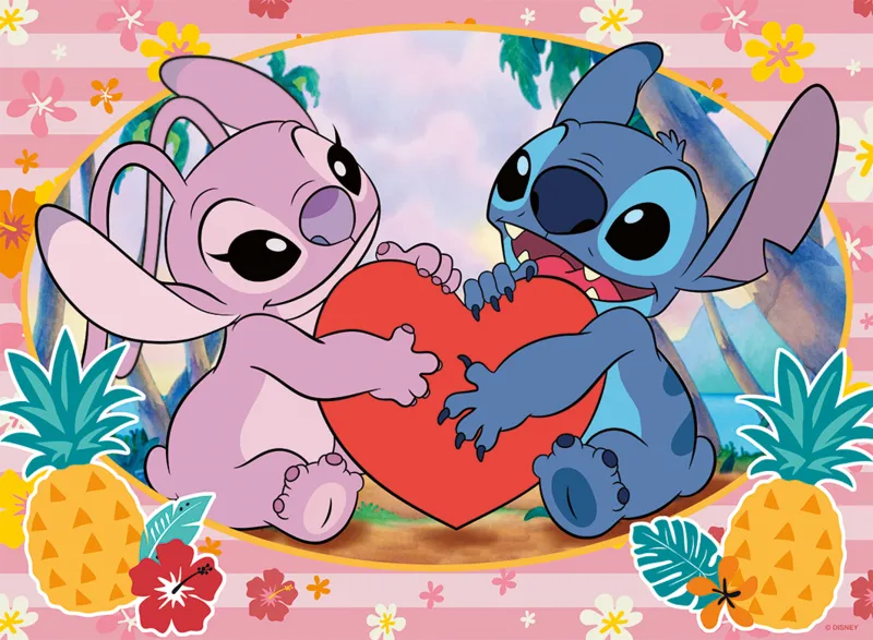 XXL Teile - Disney Stitch - Verliebt