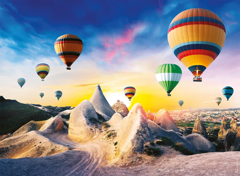 Reise im Ballon