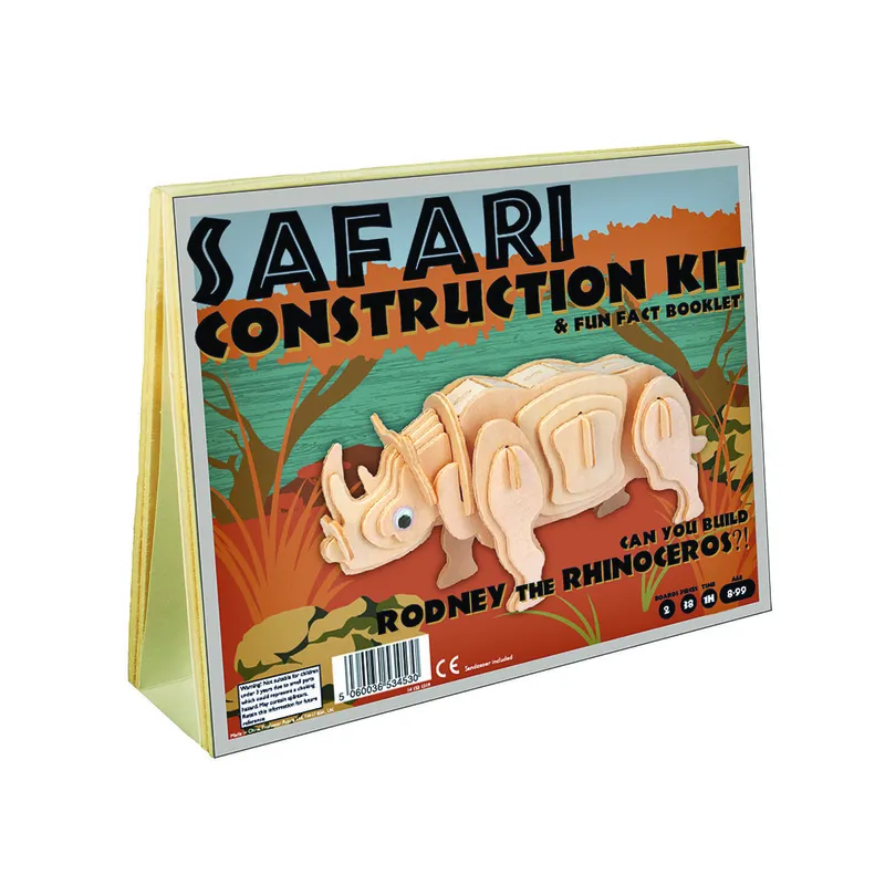 3D Puzzle aus Holz - Rodney