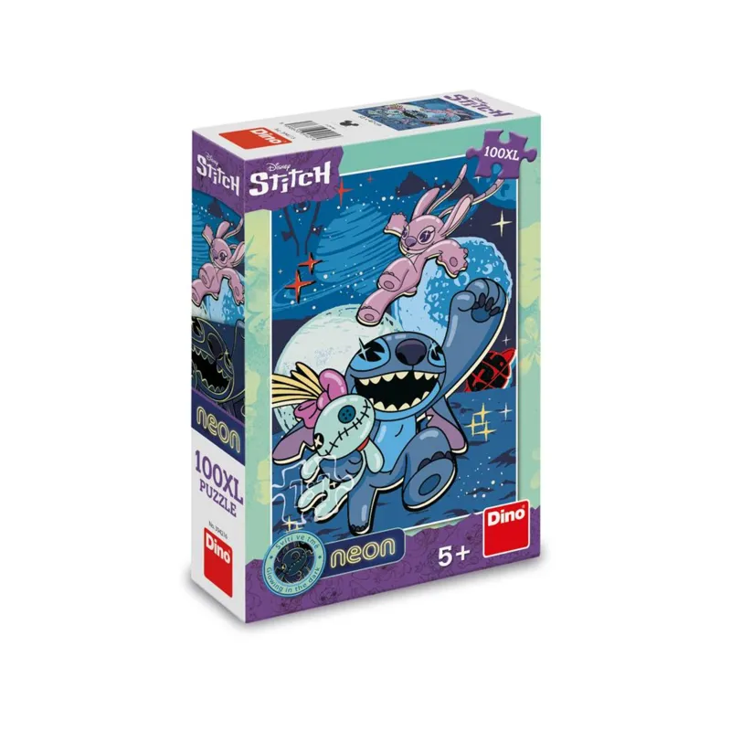 XXL Teile - Stitch - Neon Puzzle