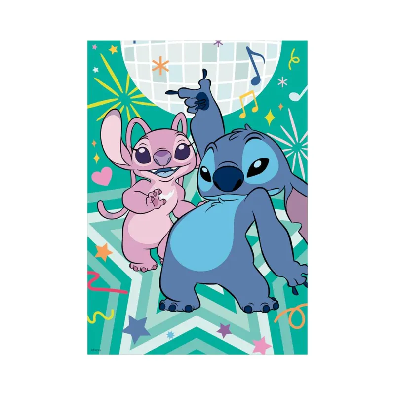 Diamond Puzzle - Stitch - Mit Strasssteinchen Inklusive