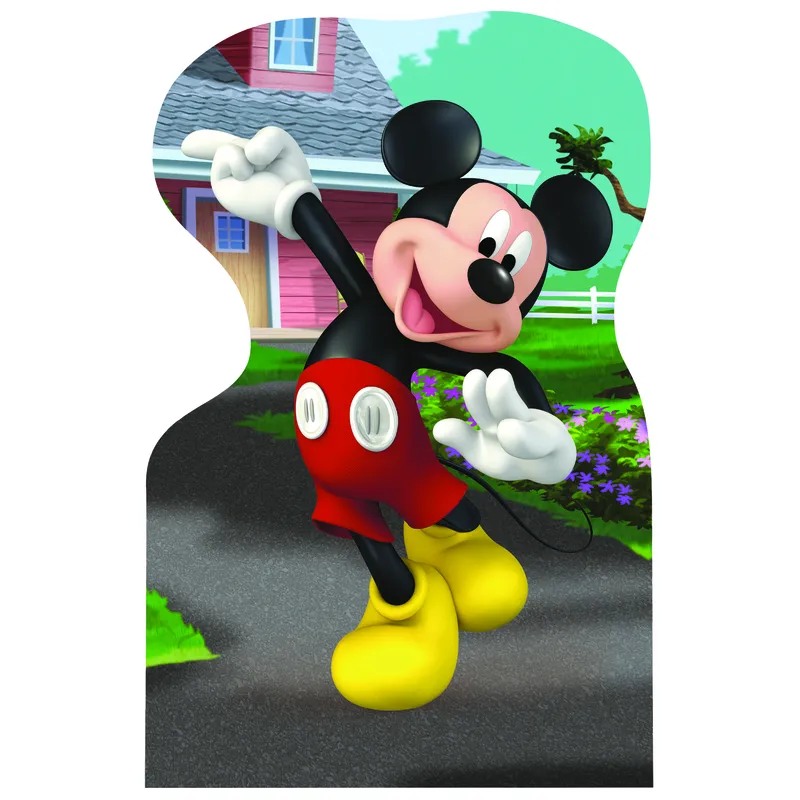 4 Puzzles - Mickey Mouse in the City