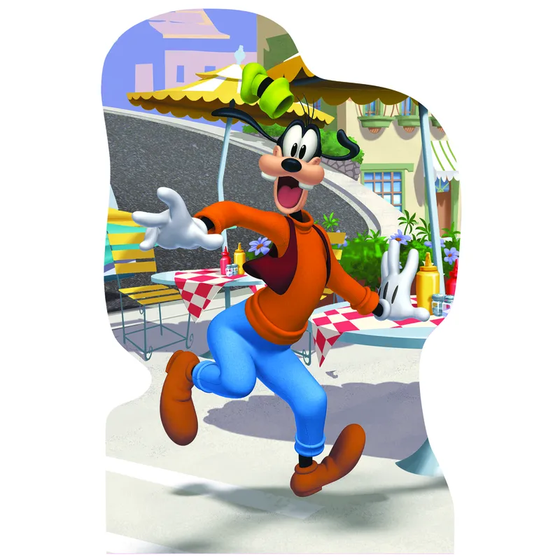 4 Puzzles - Mickey Mouse in the City