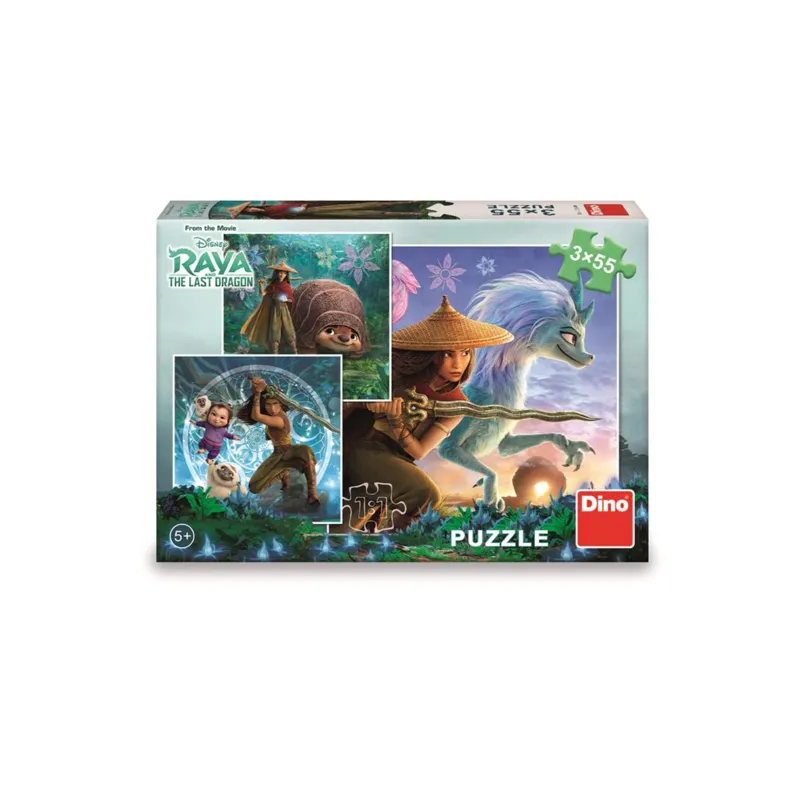 3 Puzzles - Raya und Freunde