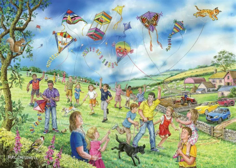XXL Teile - Darley Collection - Let's Go Fly a Kite