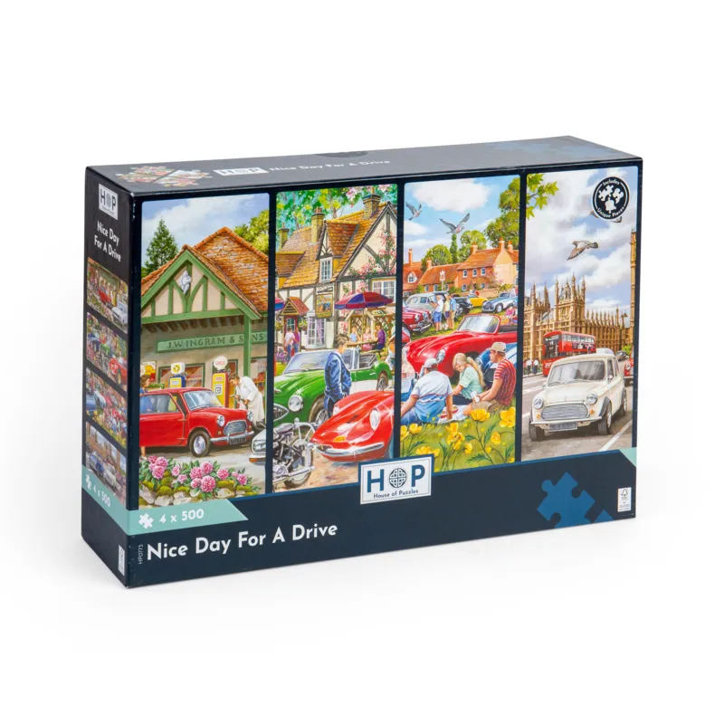 4 Puzzles - Ein schöner Tag für einen Ausflug