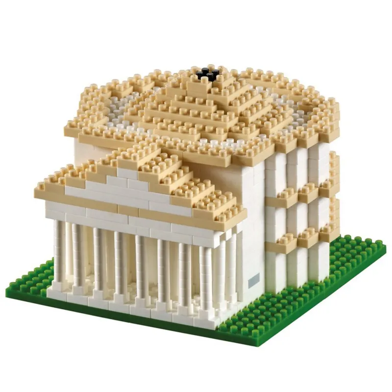 Nano 3D Puzzle - Panthéon (Level 4)