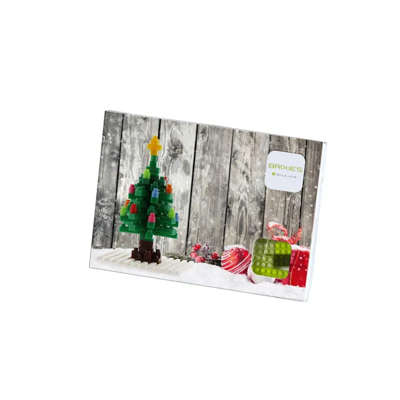 3D Nano Puzzle - Postkarte Weihnachtsbaum