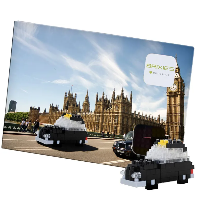 3D Nano Puzzle - Postkarte London Taxi
