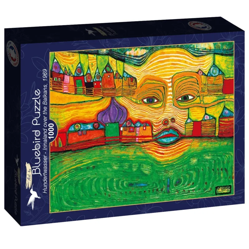Hundertwasser - Irinaland over the Balkans, 1969